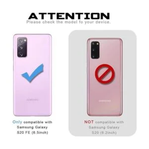 Kowauri Funda tipo cartera para Samsung Galaxy S20 FE 5G_2