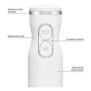 Chefman Immersion Stick Hand Blender with Stainless Steel