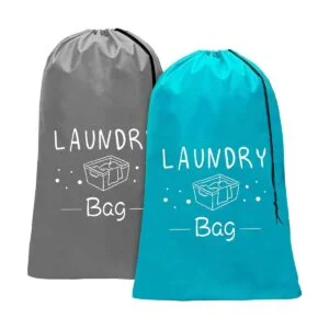 Sylfairy Paquete de 2 bolsas de lavandería de viaje extra_1