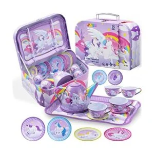 JOYIN Juego de 15 piezas de té para niñas pequeñas juego_1
