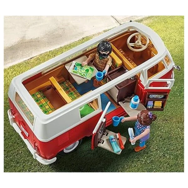 PLAYMOBIL Autobús de camping Volkswagen T1_4