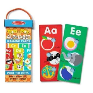 Melissa Doug PokeADot Tarjetas jumbo de aprendizaje del_6