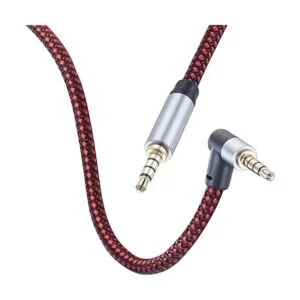 Cable de audio macho a macho de 6 pies 90 grados TRRS_3