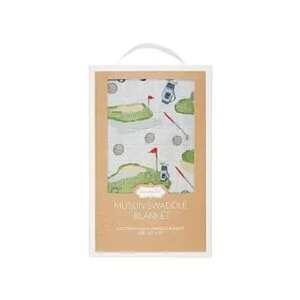 Mud Pie Muñeco de muselina golf 47 x 47 pulgadas_2
