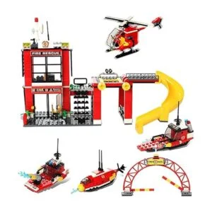 Juego de bloques de construcción de la estación de_3