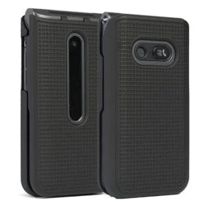 Funda para LG Classic Flip Nakedcellphone Negro Funda_1