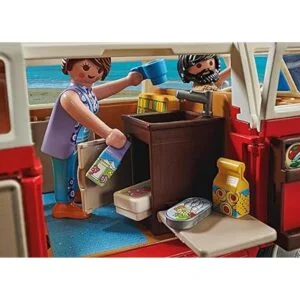 PLAYMOBIL Autobús de camping Volkswagen T1_5