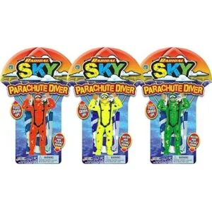Juguete de paracaídas grande 3 paquetes JARU. Juguetes