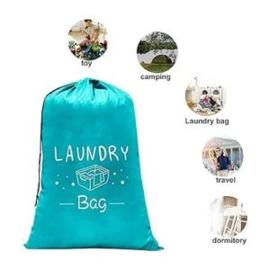 Sylfairy Paquete de 2 bolsas de lavandería de viaje extra_6