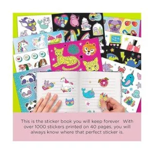 Fashion Angels Lindas calcomanías de animales para niños_3