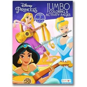 Disney Princess Juego de libros para colorear para niños_5