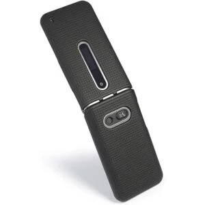 Funda para LG Classic Flip Nakedcellphone Negro Funda_5