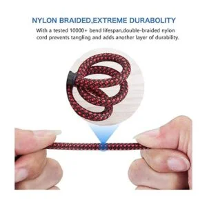 Cable de audio macho a macho de 6 pies 90 grados TRRS_5