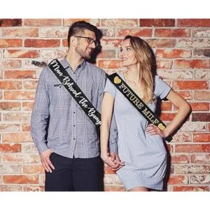 Man Behind The Bump Divertida banda de baby shower para_3