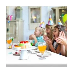 Amatra Mantel desechable de plástico a cuadros rojos 54_5