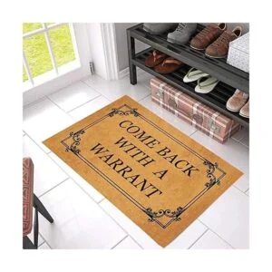 Alfombra de bienvenida genaric 29.5 x 17.7 pulgadas