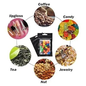 200 bolsas de Mylar resellables de 5 x 8 pulgadas con_3