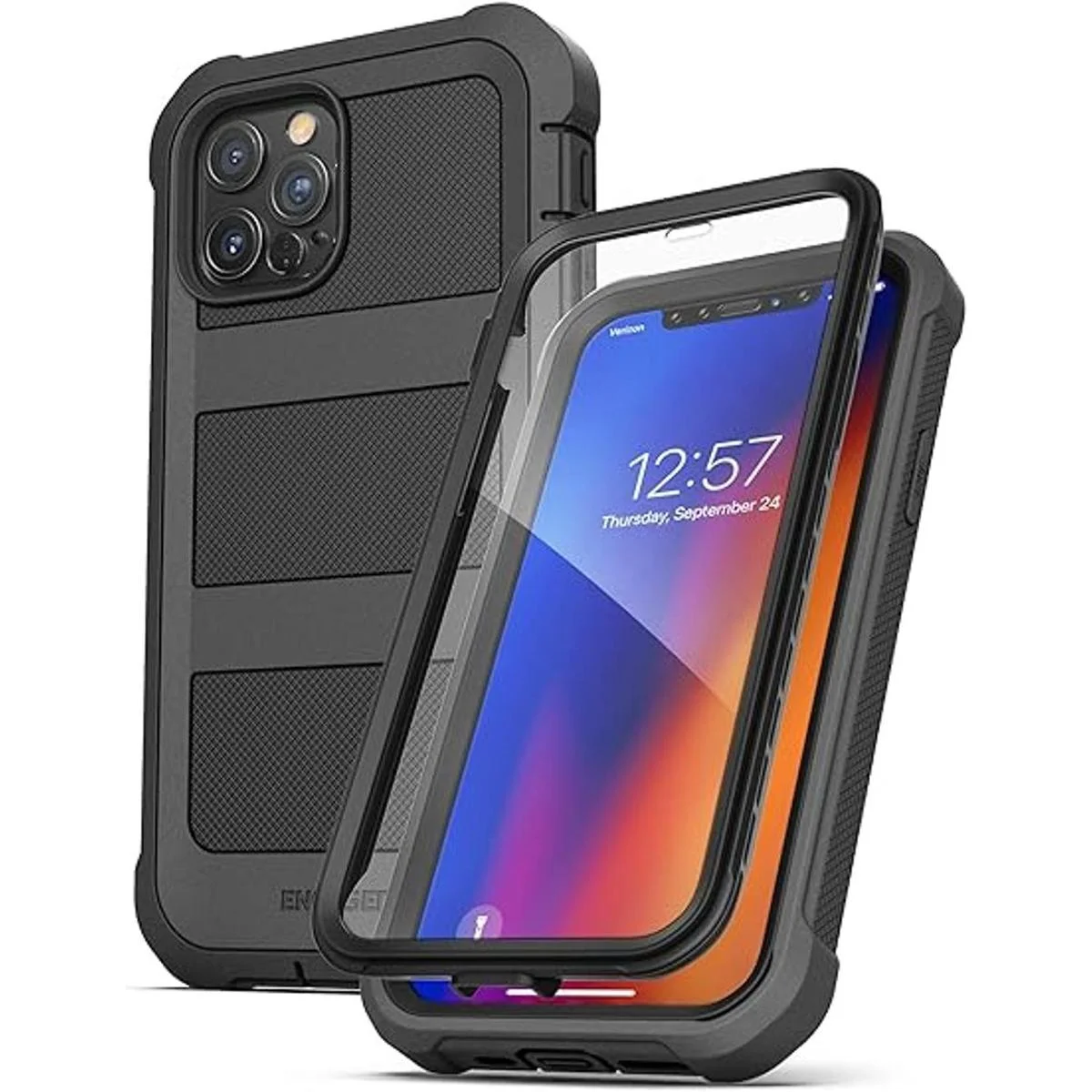 Encased Falcon Armor Carcasa para iPhone 12 PRO MAX con_4