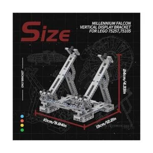 Millennium Falcon Soporte de exhibición vertical para_6