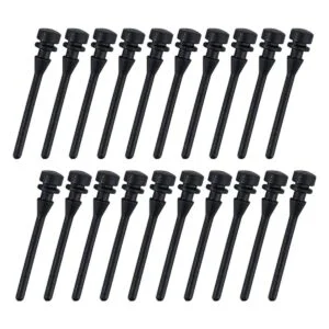 AUEAR Paquete de 50 ventiladores de silicona suave anti