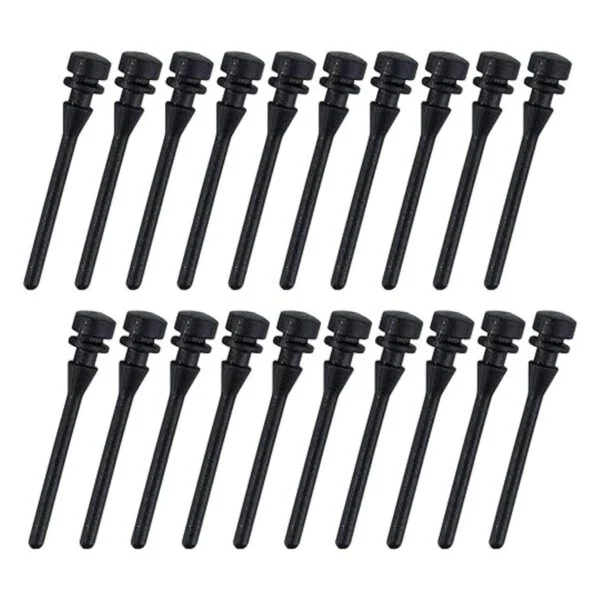 AUEAR Paquete de 50 ventiladores de silicona suave anti