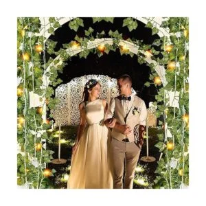 JACKYLED Paquete de 12 guirnaldas de hiedra artificiales_6