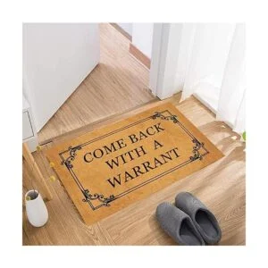 Alfombra de bienvenida genaric 29.5 x 17.7 pulgadas