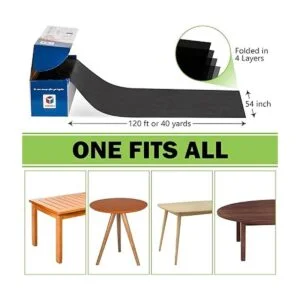 Amatra Mantel desechable de plástico a cuadros rojos 54_4