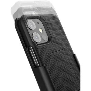 Funda para iPhone 12 con clip de cinturón de la serie_5