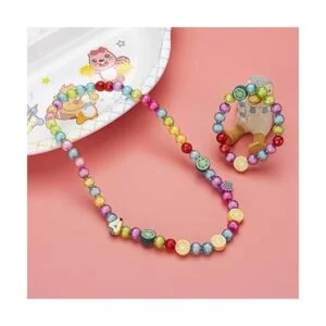 Juego de 6 juegos de joyería para niños pequeños con_4