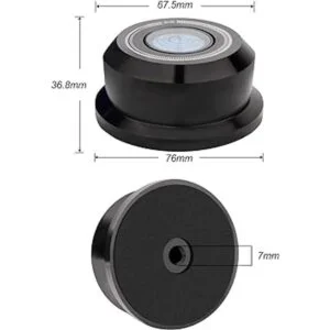 Monosaudio Estabilizador de tocadiscos Phono LP de peso de_6