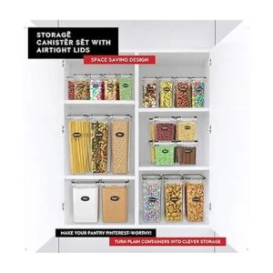 DWLLZA KITCHEN Juego de recipientes herméticos de