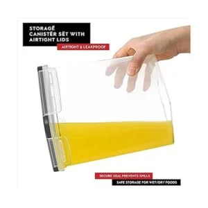 DWLLZA KITCHEN Juego de almacenamiento de recipientes de