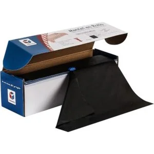 Amatra Mantel desechable de plástico a cuadros rojos 54_1