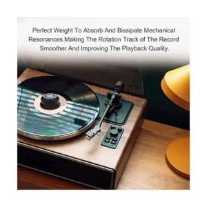 Monosaudio Estabilizador de tocadiscos Phono LP de peso de_5