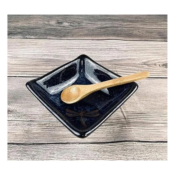 JapanBargain Cucharas de bambú para té o especias 2 4 x