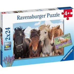 Rompecabezas para niños RAVENSBURGER 05148 Horse Love_2