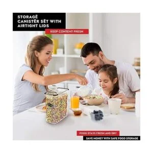 DWLLZA KITCHEN Juego de almacenamiento de recipientes de