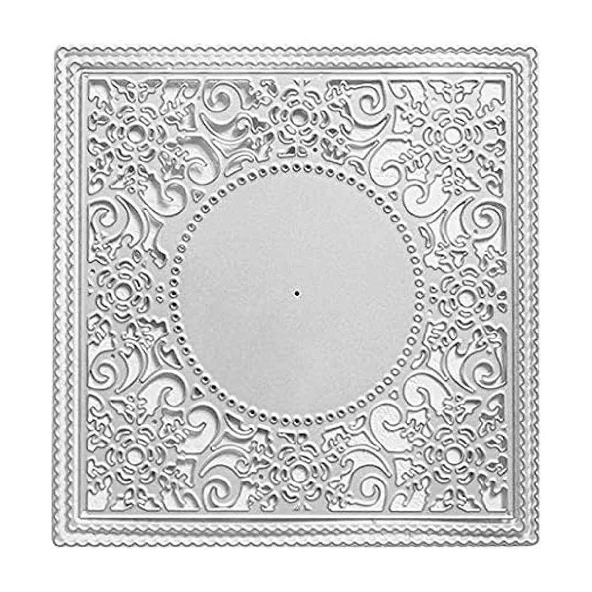 Nuevo marco de copo de nieve de corte de metal troquelado