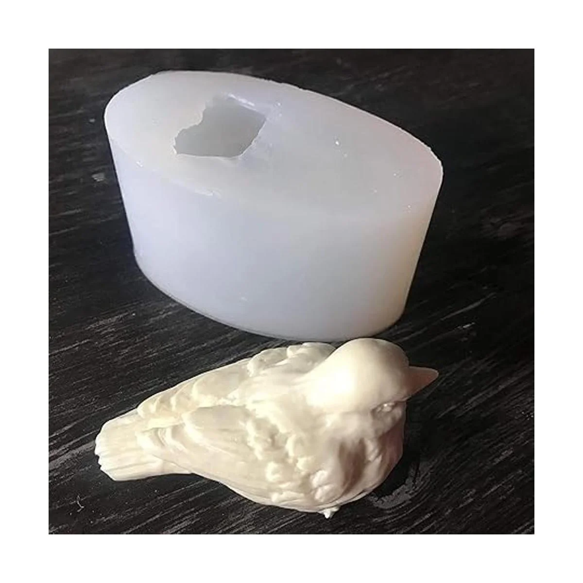 Moldes de jabón para pájaros 3DMolde de resina hecho a