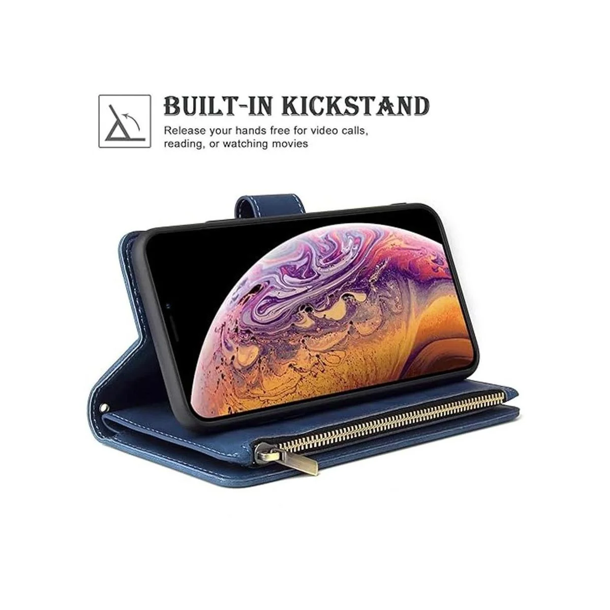 RANYOK Funda tipo cartera compatible con iPhone 1212 Pro_3