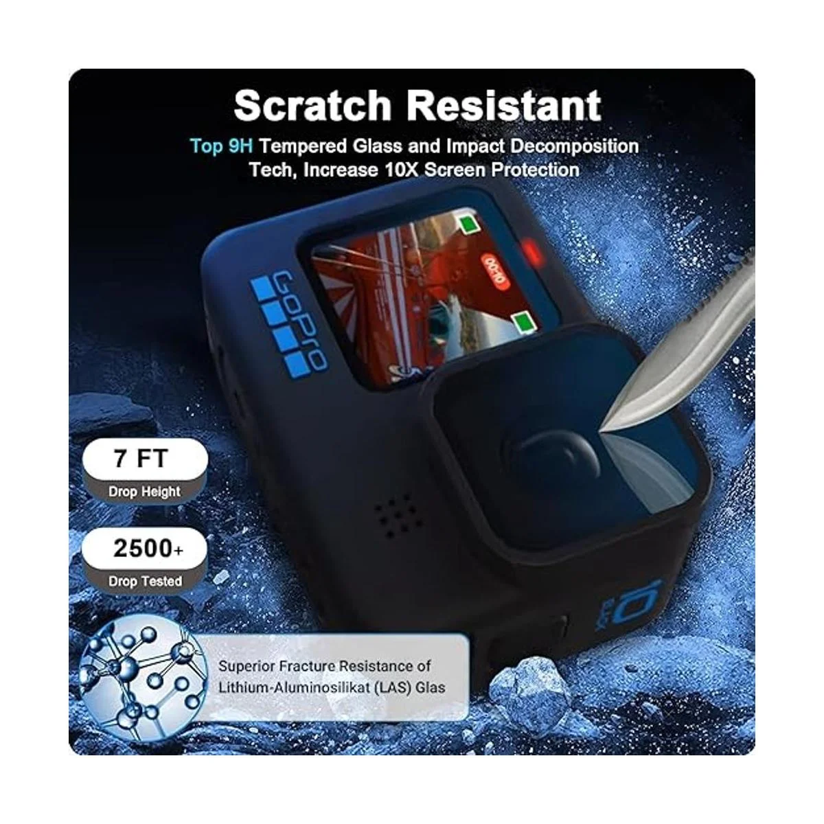 FitStill Protector de pantalla para GoPro Hero 1110 9_4