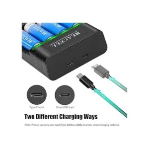 REACELL Cargador de batería de 1 hora para pilas_4