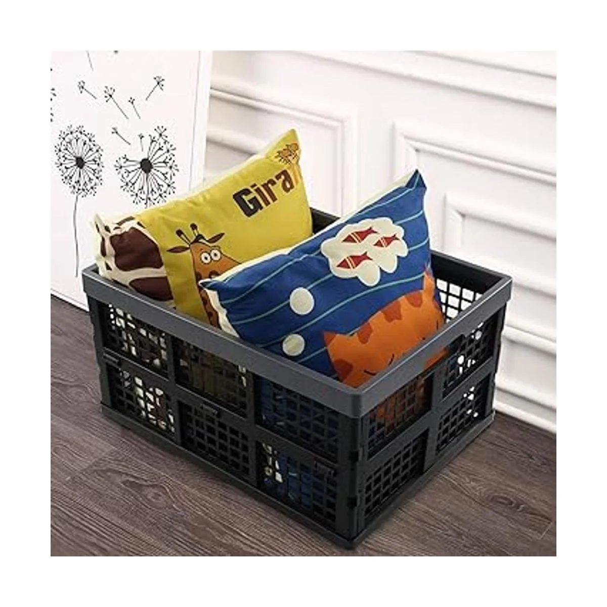 Sosody 34 L de almacenamiento de leche de plástico cesta