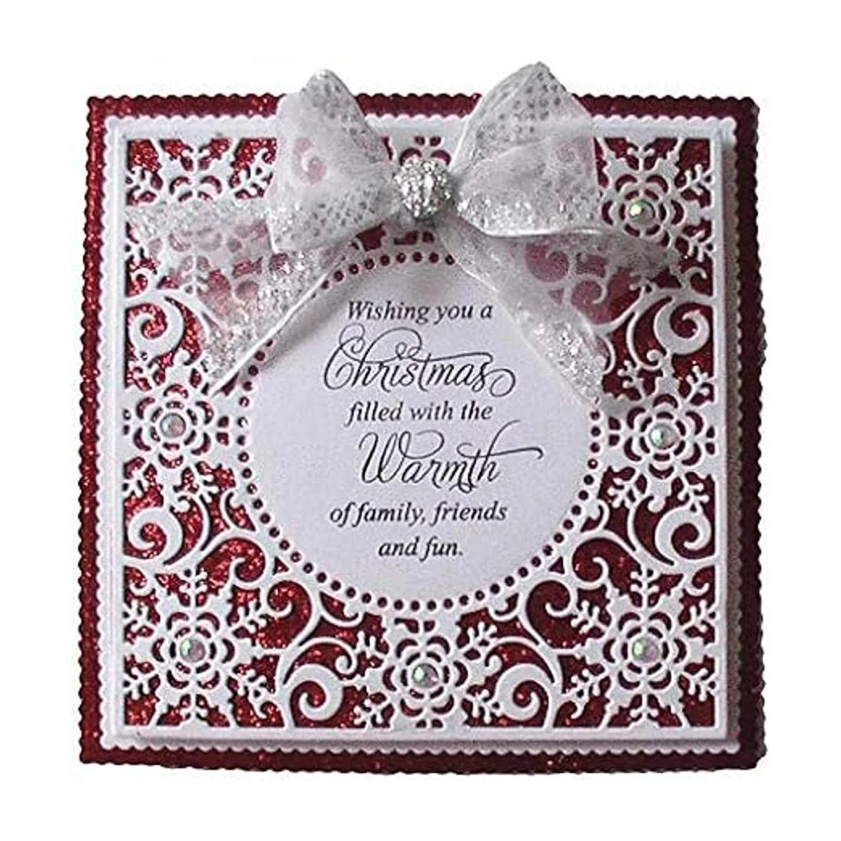 Nuevo marco de copo de nieve de corte de metal troquelado