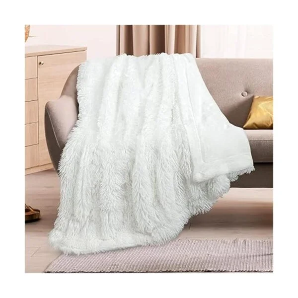 Manta suave de piel sintética 50 x 60 pulgadas 127 x_4