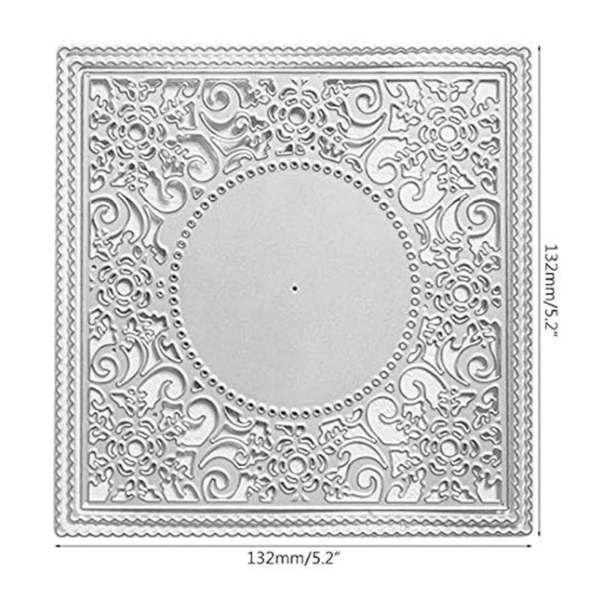 Nuevo marco de copo de nieve de corte de metal troquelado