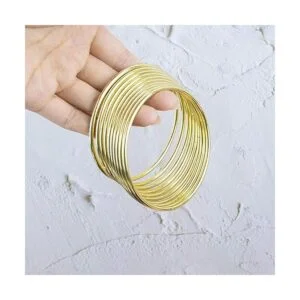 AUEAR Aros de metal para atrapasueños de 3 pulgadas