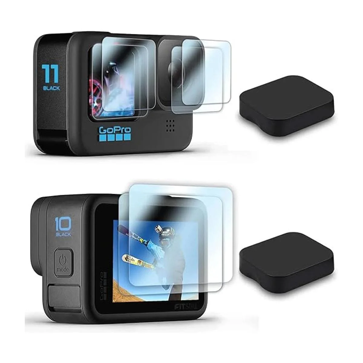 FitStill Protector de pantalla para GoPro Hero 1110 9_1