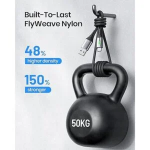 Cable USB C INIU Paquete de 5 cables USB tipo C de carga_3